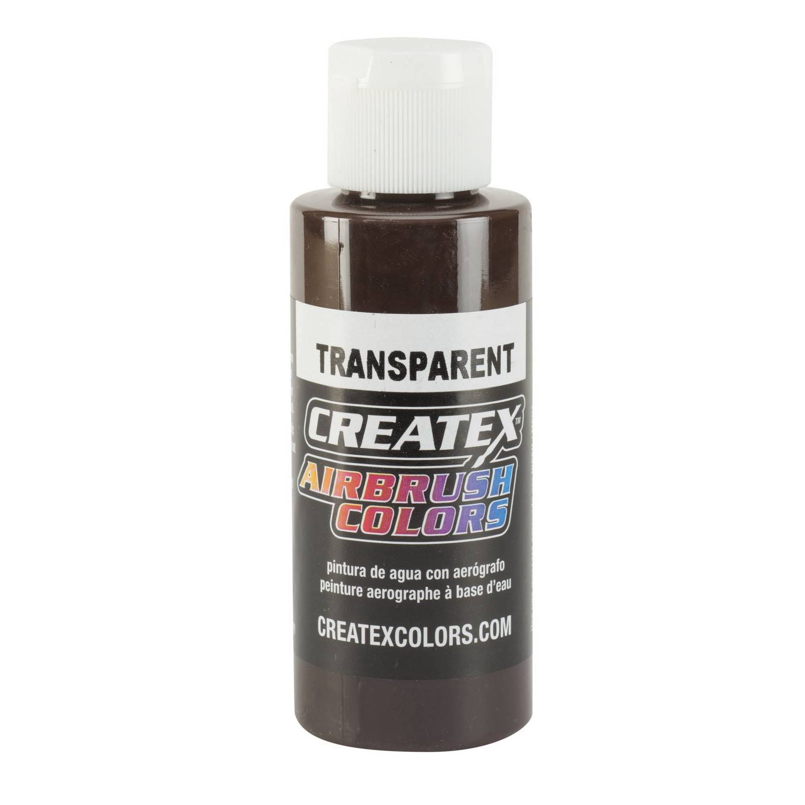 CREATEX AIRBRUSH Transparent Dark Brown 2oz. #5128 - TDI, Inc