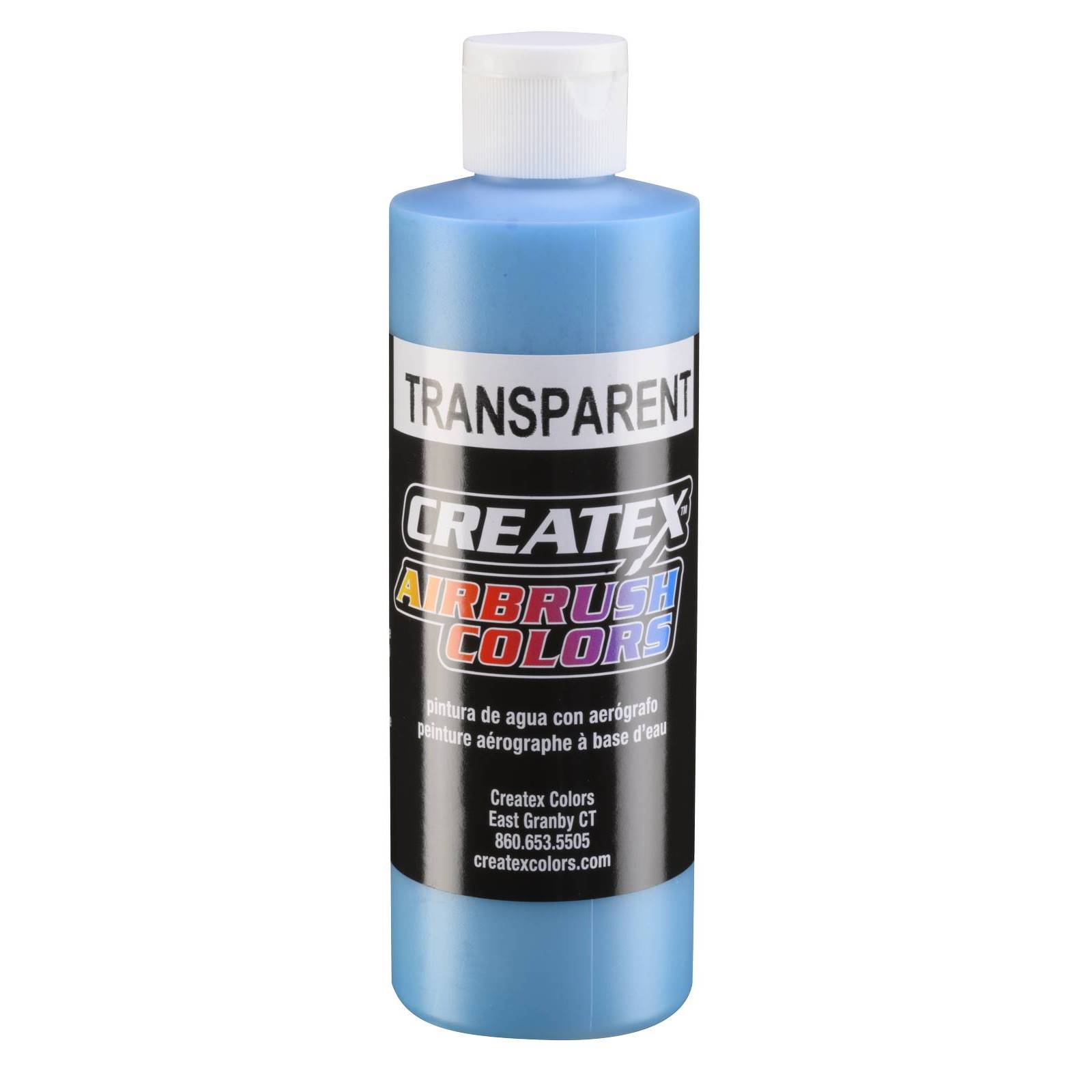 Createx Airbrush Colors 5132 Transparent Black 4oz. water-based